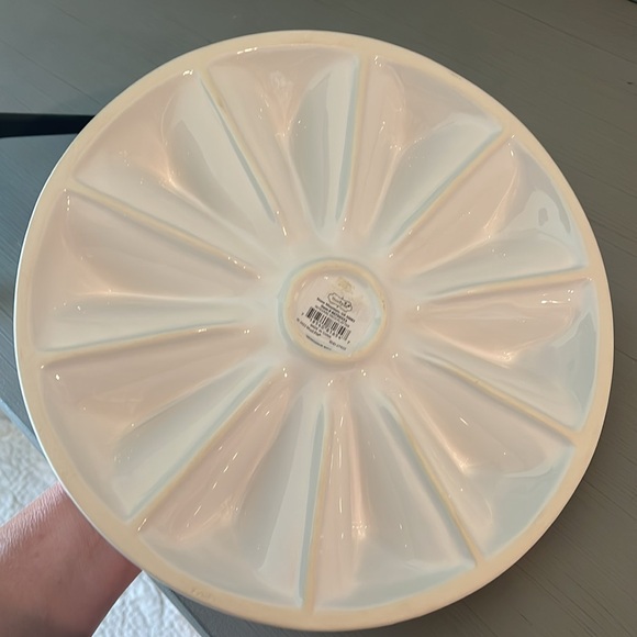 Mud Pie White Taco Shell Platter - Picture 8 of 8